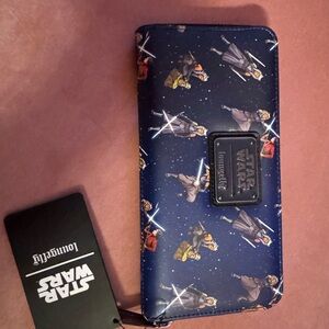 Star Wars Loungefly Blue Wallet